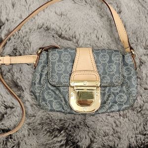 Michael Kors Crossbody with Gold Buckle